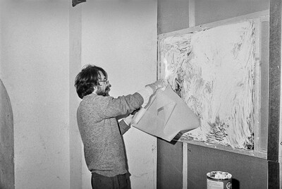 Krzysztof Zarębski, performance, Sigma Gallery, Warsaw, 1973