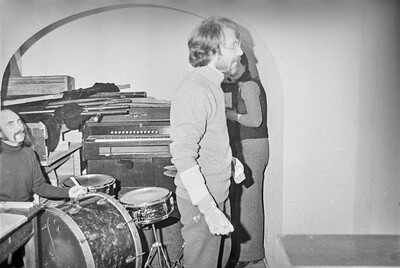 Krzysztof Zarębski, performance, Sigma Gallery, Warsaw, 1973