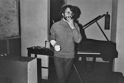 Krzysztof Zarębski, performance, Sigma Gallery, Warsaw, 1973