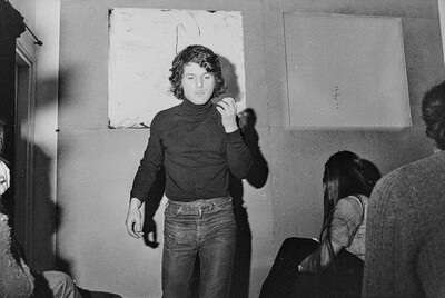 Krzysztof Zarębski, performance, Sigma Gallery, Warsaw, 1973