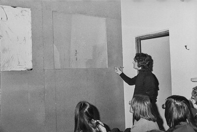 Krzysztof Zarębski, performance, Sigma Gallery, Warsaw, 1973