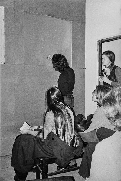 Krzysztof Zarębski, performance, Sigma Gallery, Warsaw, 1973