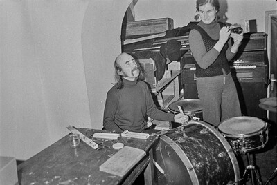 Krzysztof Zarębski, performance, Sigma Gallery, Warsaw, 1973