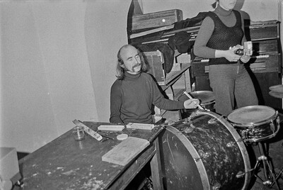 Krzysztof Zarębski, performance, Sigma Gallery, Warsaw, 1973