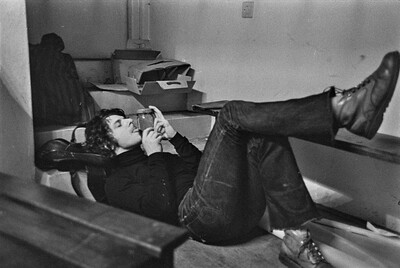 Krzysztof Zarębski, performance, Sigma Gallery, Warsaw, 1973