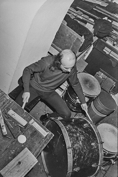 Krzysztof Zarębski, performance, Sigma Gallery, Warsaw, 1973