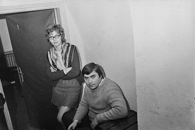 Krzysztof Zarębski, performance, Sigma Gallery, Warsaw, 1973