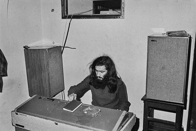 Krzysztof Zarębski, performance, Sigma Gallery, Warsaw, 1973