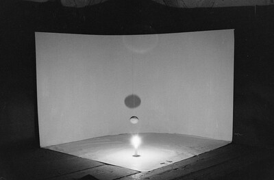 Plein-air "Work Offered", Karlino, 1987