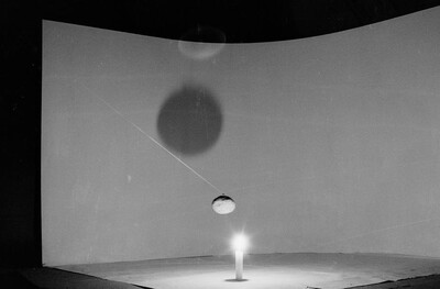 Plein-air "Work Offered", Karlino, 1987