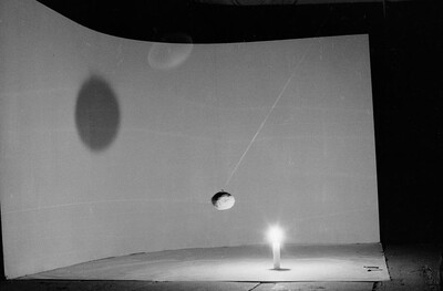 Plein-air "Work Offered", Karlino, 1987