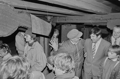 Plein-air "Work Offered", Karlino, 1987