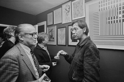 "Construction in Process" exhibition, Ł&oacute;dź, 1981