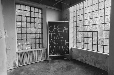 "Construction in Process" exhibition, Ł&oacute;dź, 1981