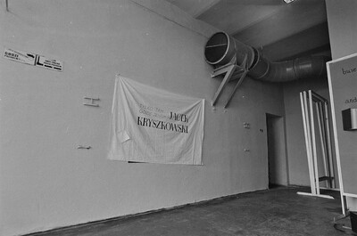 "Construction in Process" exhibition, Ł&oacute;dź, 1981