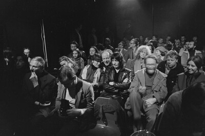 "Construction in Process" exhibition, Ł&oacute;dź, 1981