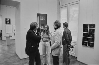 "Construction in Process" exhibition, Ł&oacute;dź, 1981