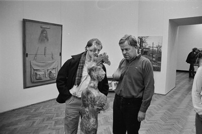 "Construction in Process" exhibition, Ł&oacute;dź, 1981