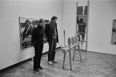 "Construction in Process" exhibition, Ł&oacute;dź, 1981