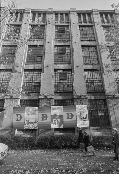 "Construction in Process" exhibition, Ł&oacute;dź, 1981