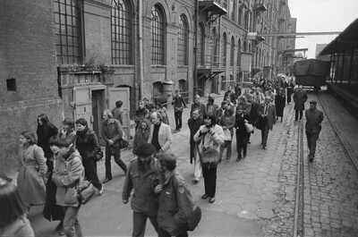 "Construction in Process" exhibition, Ł&oacute;dź, 1981