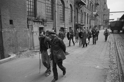 "Construction in Process" exhibition, Ł&oacute;dź, 1981