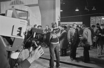 "Construction in Process" exhibition, Ł&oacute;dź, 1981