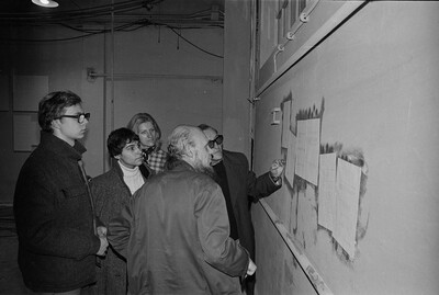 "Construction in Process" exhibition, Ł&oacute;dź, 1981