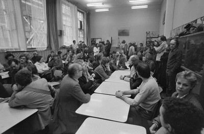 "Construction in Process" exhibition, Ł&oacute;dź, 1981