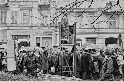 "Construction in Process" exhibition, Ł&oacute;dź, 1981