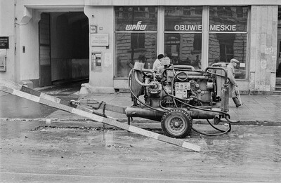 "Construction in Process" exhibition, Ł&oacute;dź, 1981