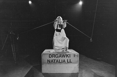"Construction in Process" exhibition, Ł&oacute;dź, 1981