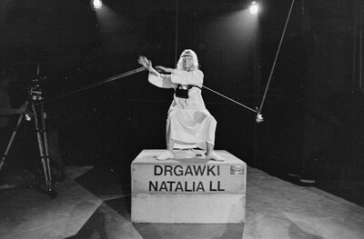"Construction in Process" exhibition, Ł&oacute;dź, 1981