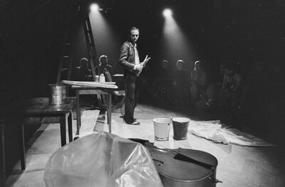 "Construction in Process" exhibition, Ł&oacute;dź, 1981