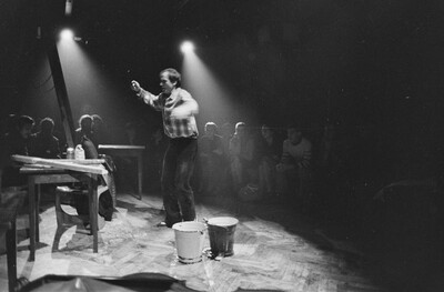 "Construction in Process" exhibition, Ł&oacute;dź, 1981