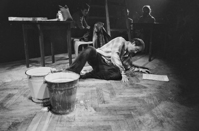 "Construction in Process" exhibition, Ł&oacute;dź, 1981