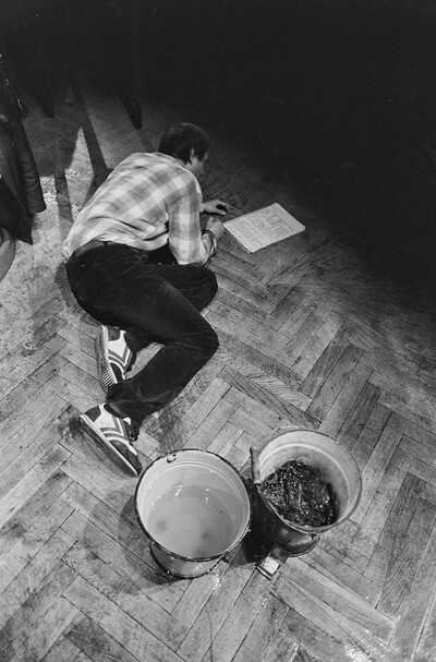 "Construction in Process" exhibition, Ł&oacute;dź, 1981