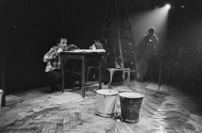 "Construction in Process" exhibition, Ł&oacute;dź, 1981