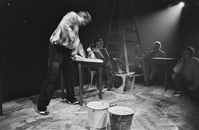 "Construction in Process" exhibition, Ł&oacute;dź, 1981