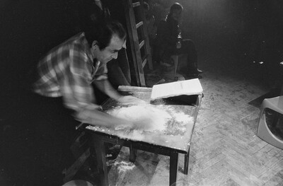 "Construction in Process" exhibition, Ł&oacute;dź, 1981