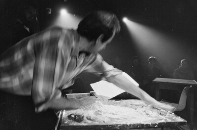 "Construction in Process" exhibition, Ł&oacute;dź, 1981