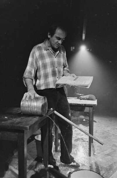 "Construction in Process" exhibition, Ł&oacute;dź, 1981