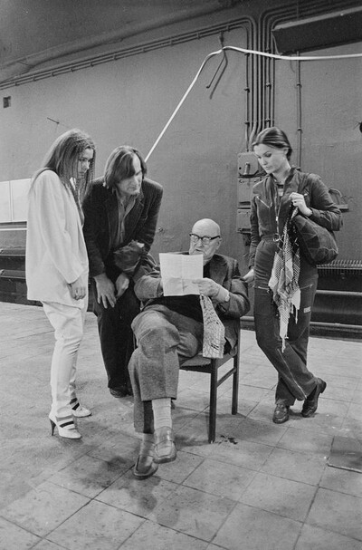 "Construction in Process" exhibition, Ł&oacute;dź, 1981