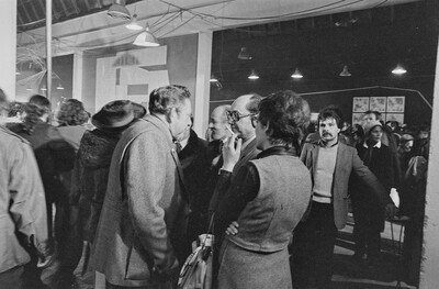 "Construction in Process" exhibition, Ł&oacute;dź, 1981