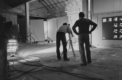 "Construction in Process" exhibition, Ł&oacute;dź, 1981