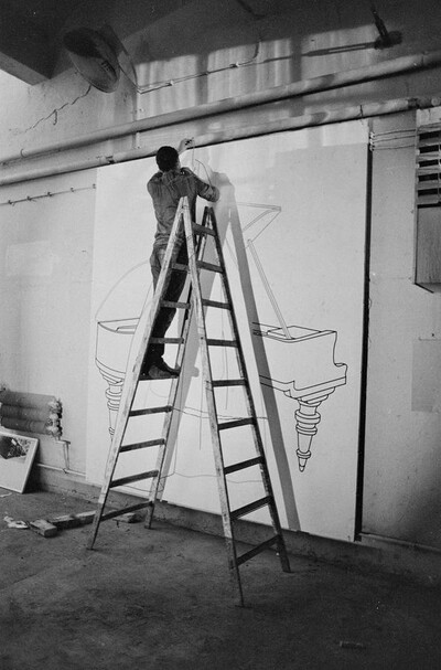 "Construction in Process" exhibition, Ł&oacute;dź, 1981