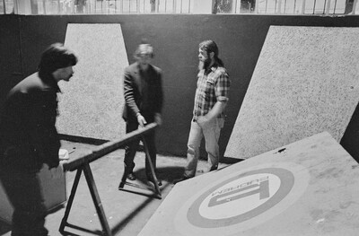 "Construction in Process" exhibition, Ł&oacute;dź, 1981