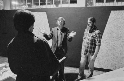 "Construction in Process" exhibition, Ł&oacute;dź, 1981