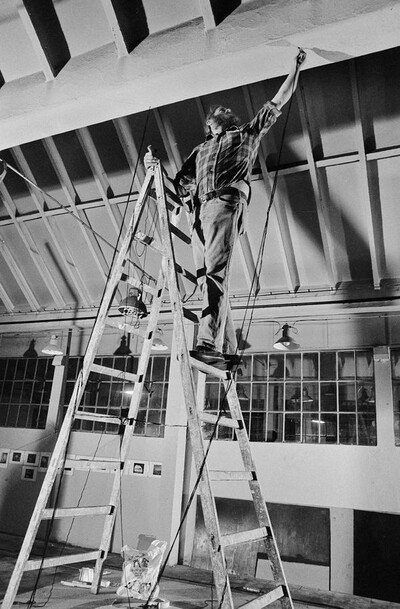 "Construction in Process" exhibition, Ł&oacute;dź, 1981
