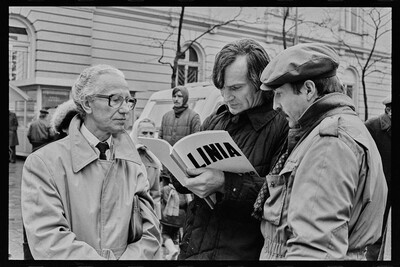 "Construction in Process" exhibition, Ł&oacute;dź, 1981